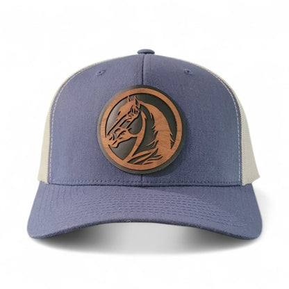 Wild Spirit – Horse Wooden Patch Hat - 4 Arrows Creations