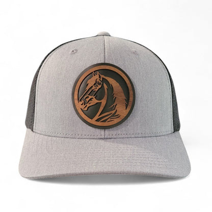 Wild Spirit – Horse Wooden Patch Hat - 4 Arrows Creations