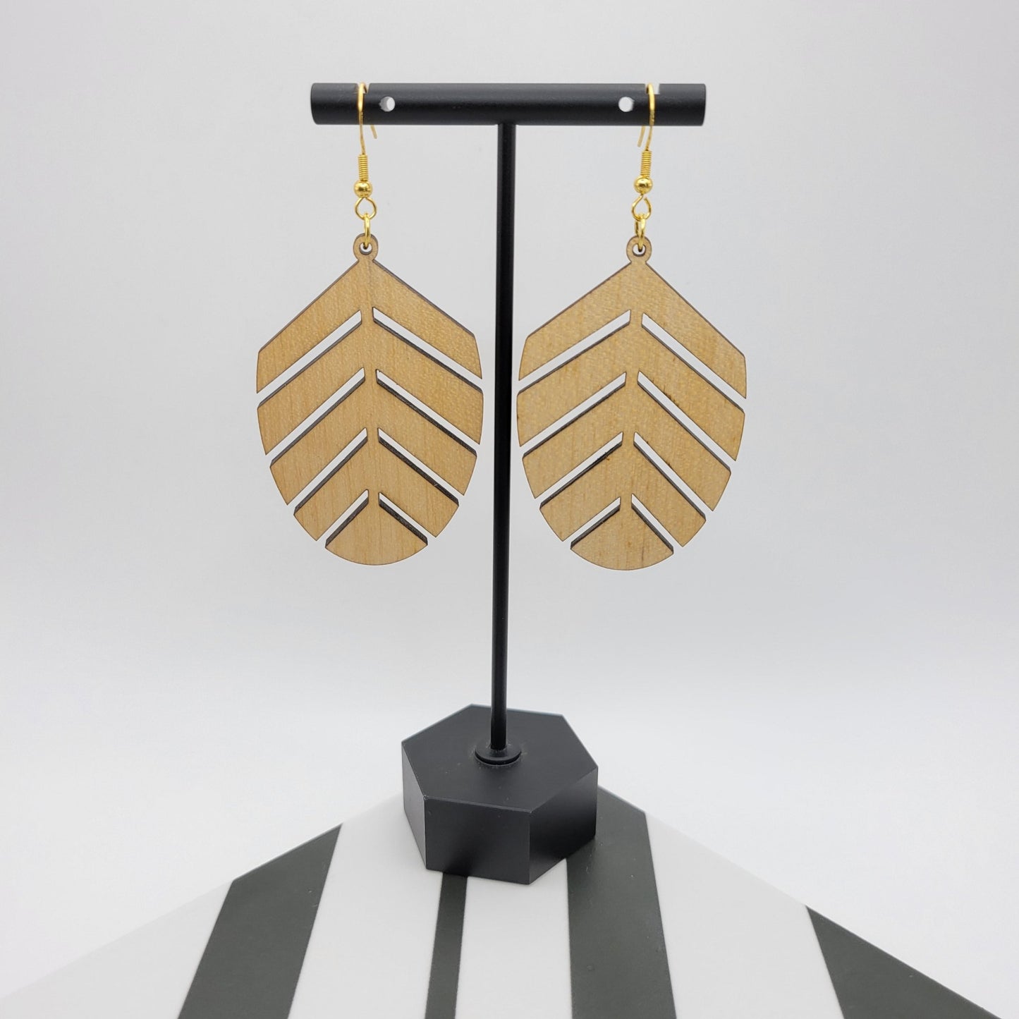 Aura Wood Earrings - 4 Arrows Creations
