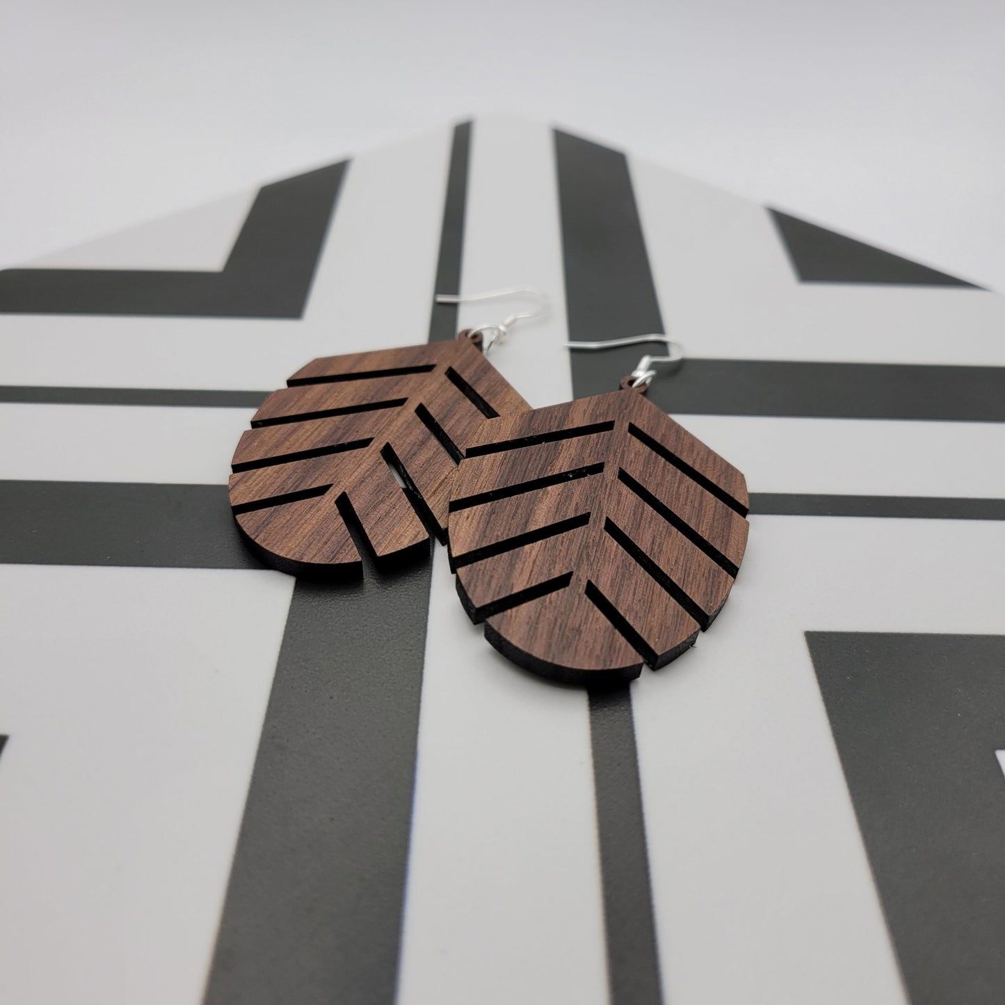 Aura Wood Earrings - 4 Arrows Creations