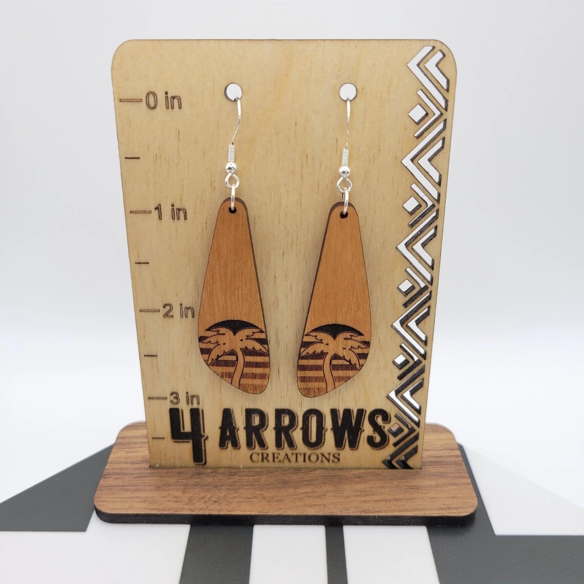 Boynton Beach Dangle Earrings - 4 Arrows Creations