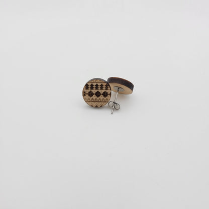 Christmas Sweater Stud Earrings - 4 Arrows Creations