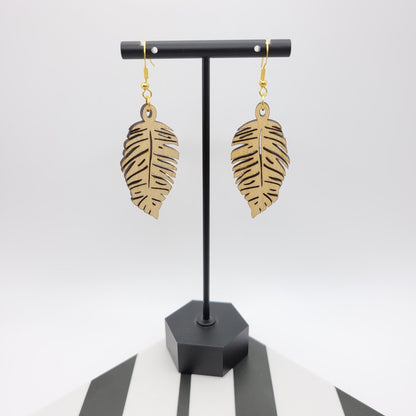 Dalisa Wood Earrings - 4 Arrows Creations