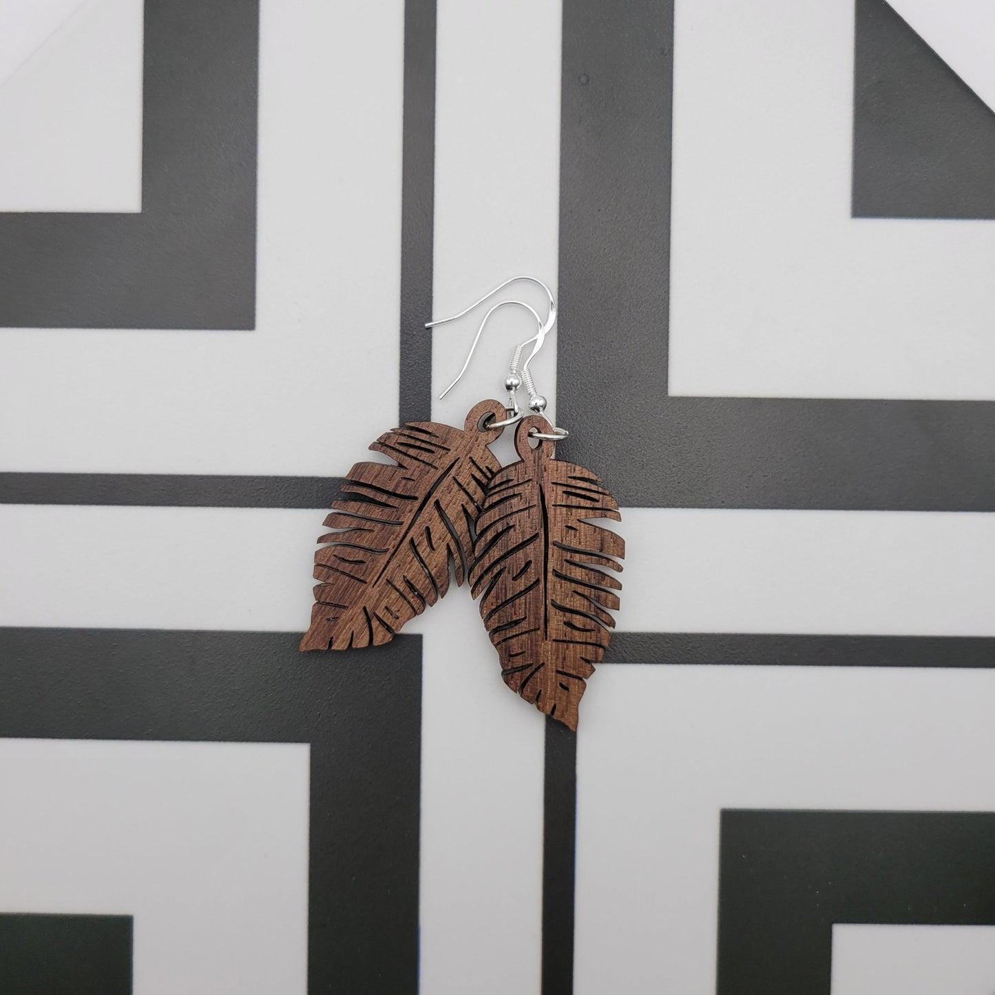 Dalisa Wood Earrings - 4 Arrows Creations