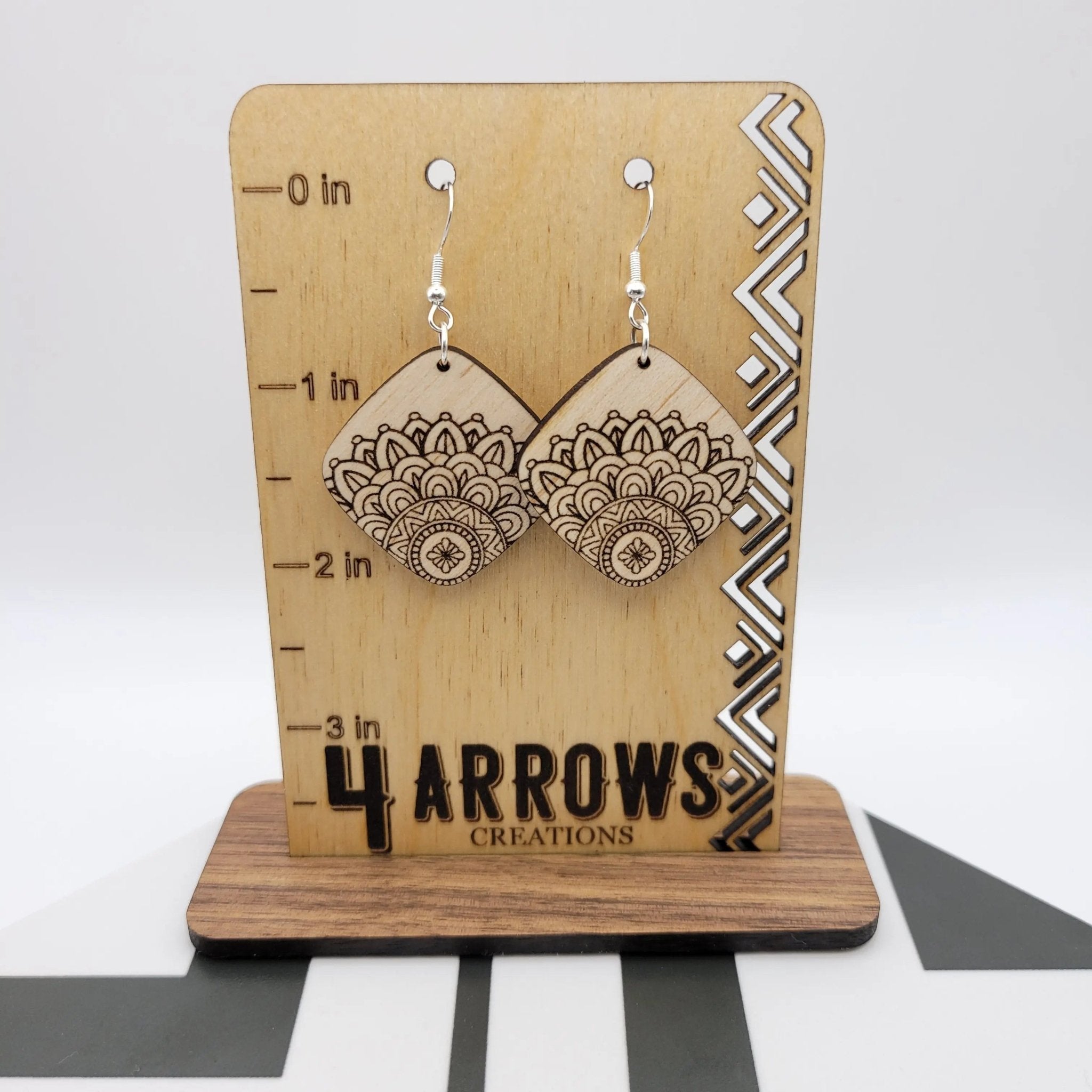 Delora Earrings - 4 Arrows Creations