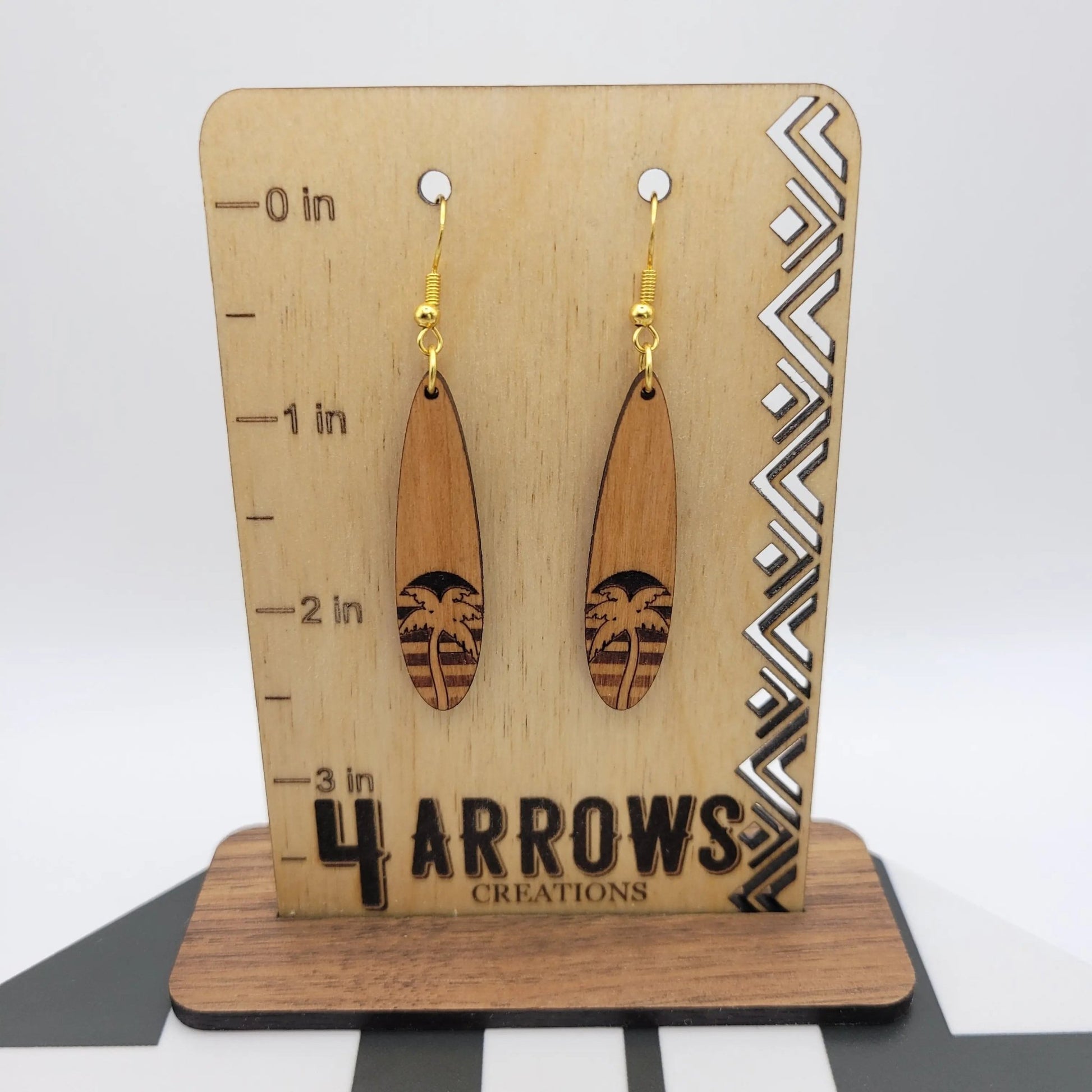 Delray Beach Earrings - 4 Arrows Creations