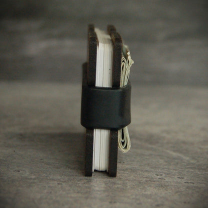 Minimalist Wood Wallet or Business Card Holder - 4 Arrows Creations