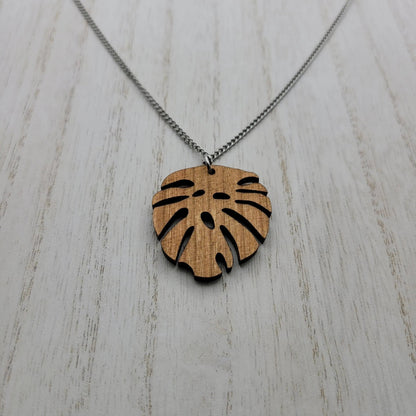 Monstera Leaf Necklace - 4 Arrows Creations