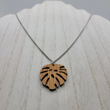 Monstera Leaf Necklace - 4 Arrows Creations