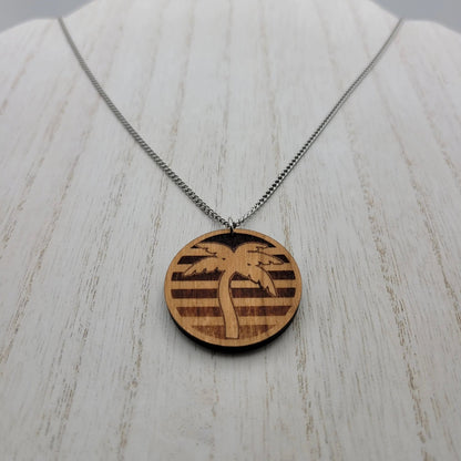 Sunset Wood Necklace - 4 Arrows Creations