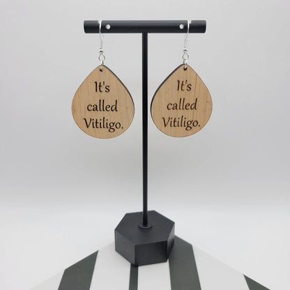 The Tiffany Vitiligo Earrings (round) - 4 Arrows Creations