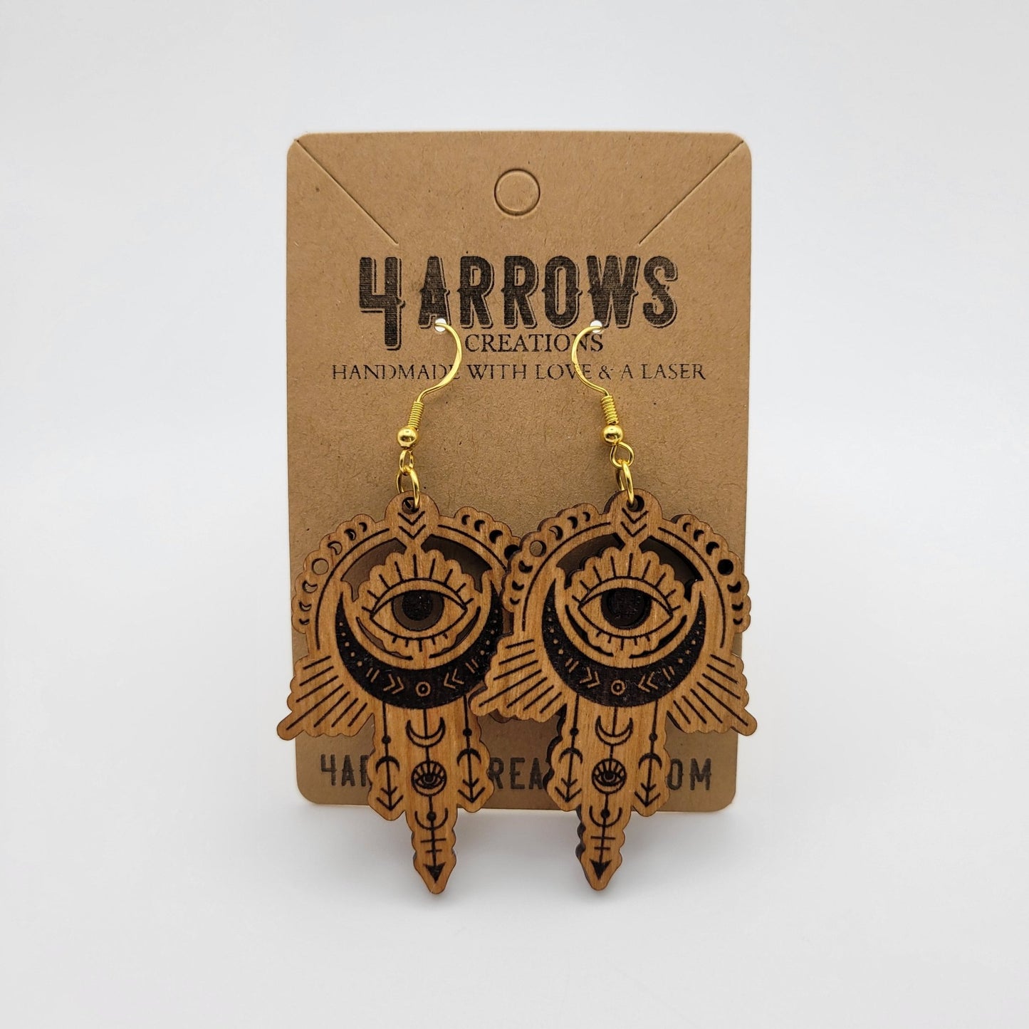 Witchcraft Dangle Earrings - 4 Arrows Creations